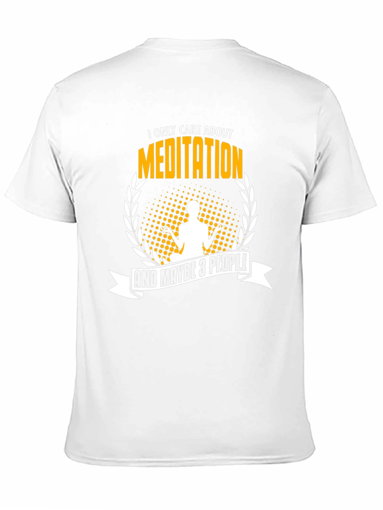 Meditation Graphic T-Shirt - I Only Care About Meditation