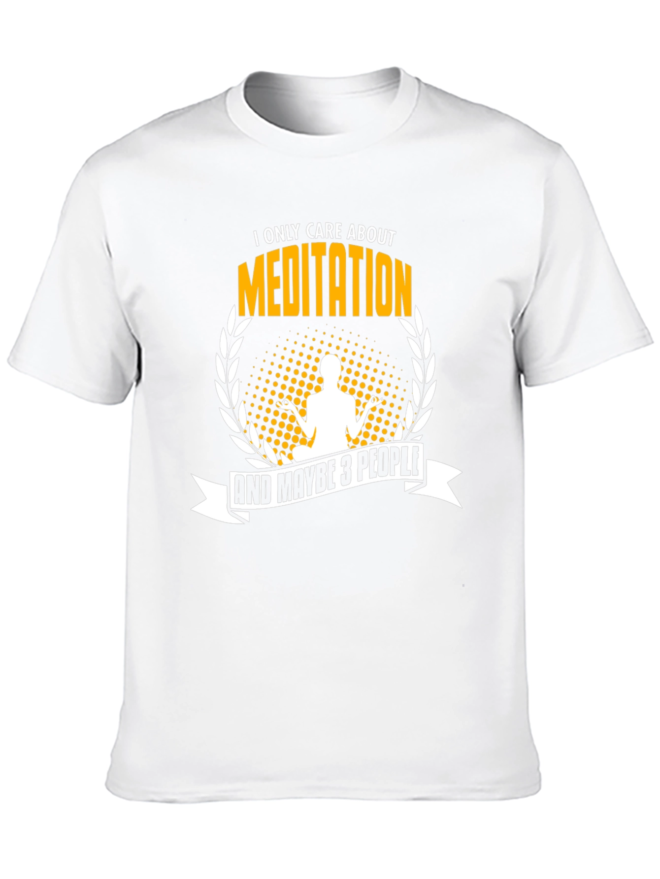 Meditation Graphic T-Shirt - I Only Care About Meditation