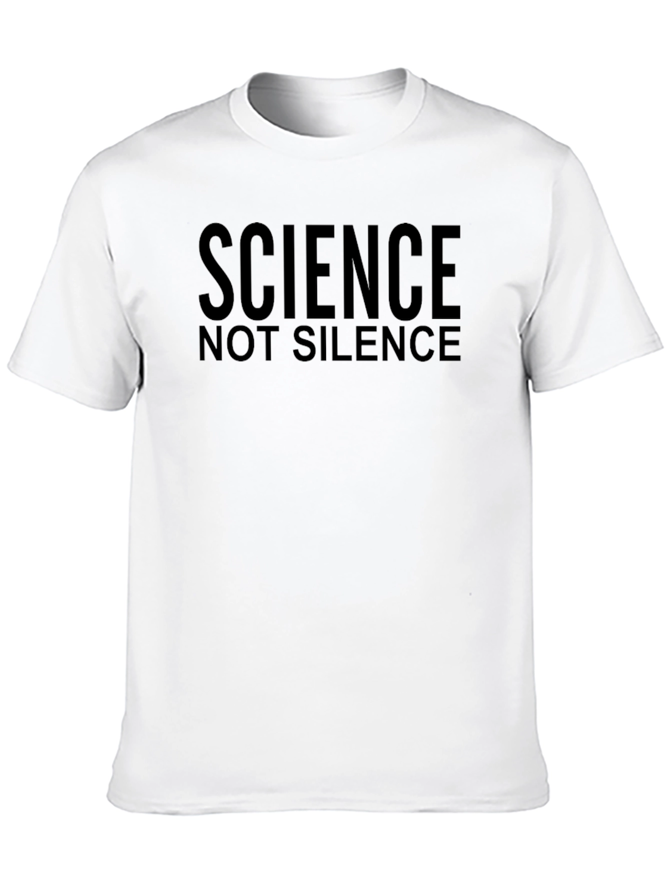 Science Not Silence Graphic Tee - Unisex