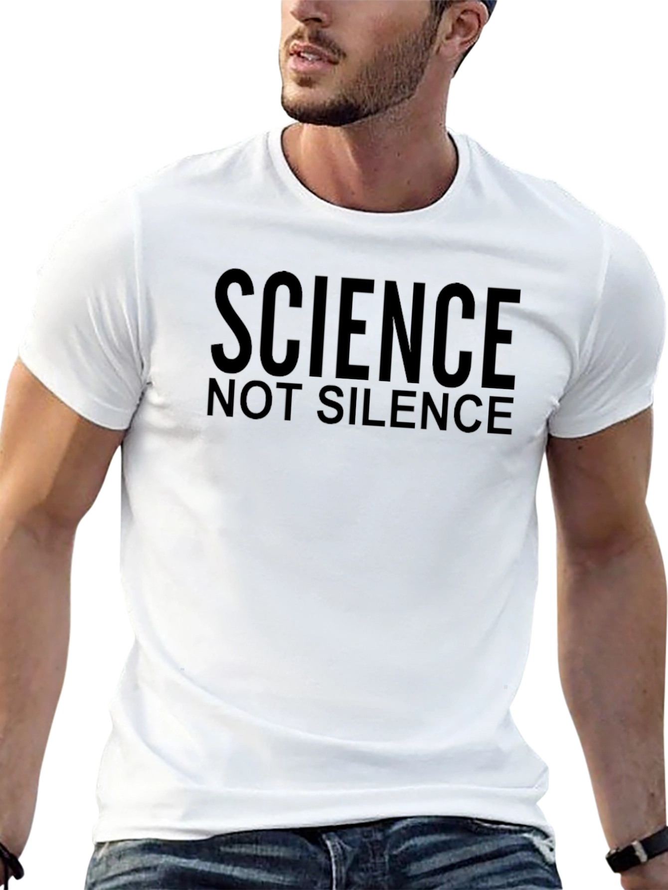 Science Not Silence Graphic Tee - Unisex