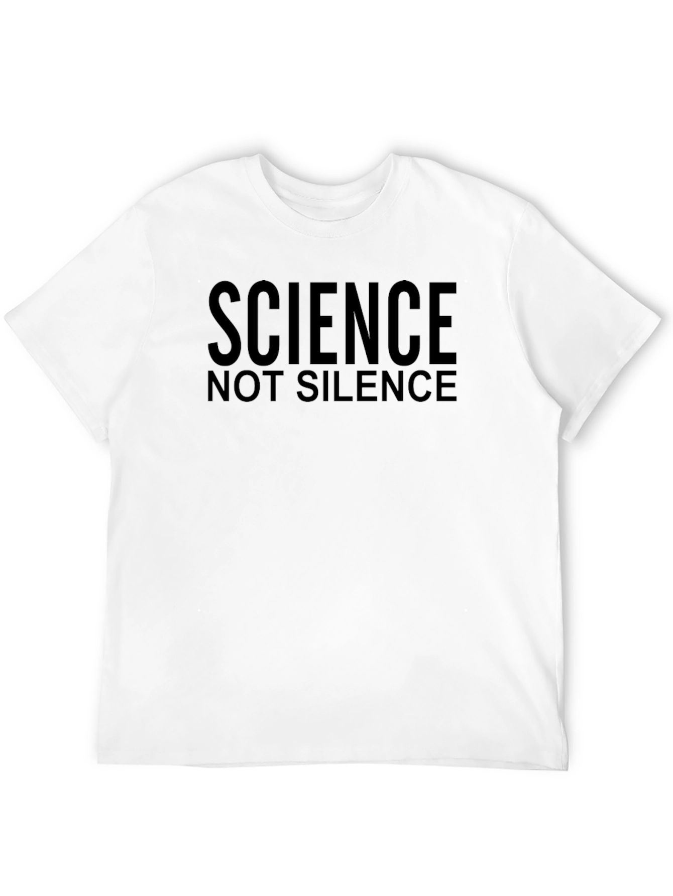 Science Not Silence Graphic Tee - Unisex