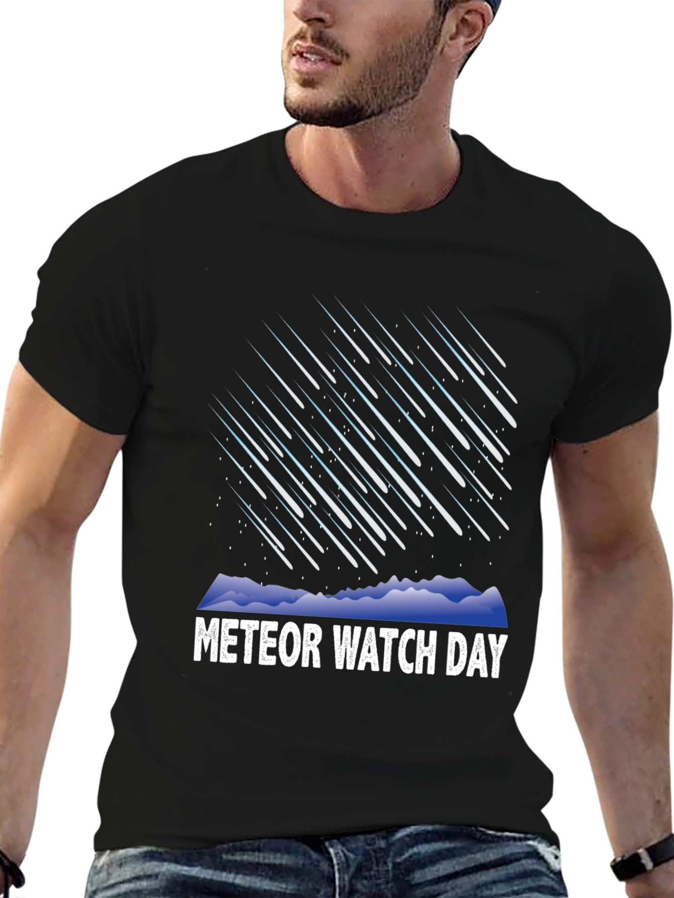Meteor Watch Day Graphic Tee