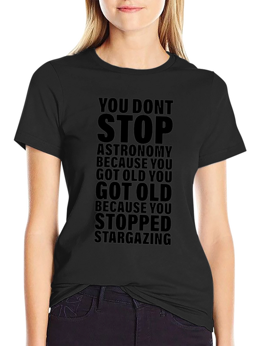 Astronomy Stargazing Graphic T-Shirt