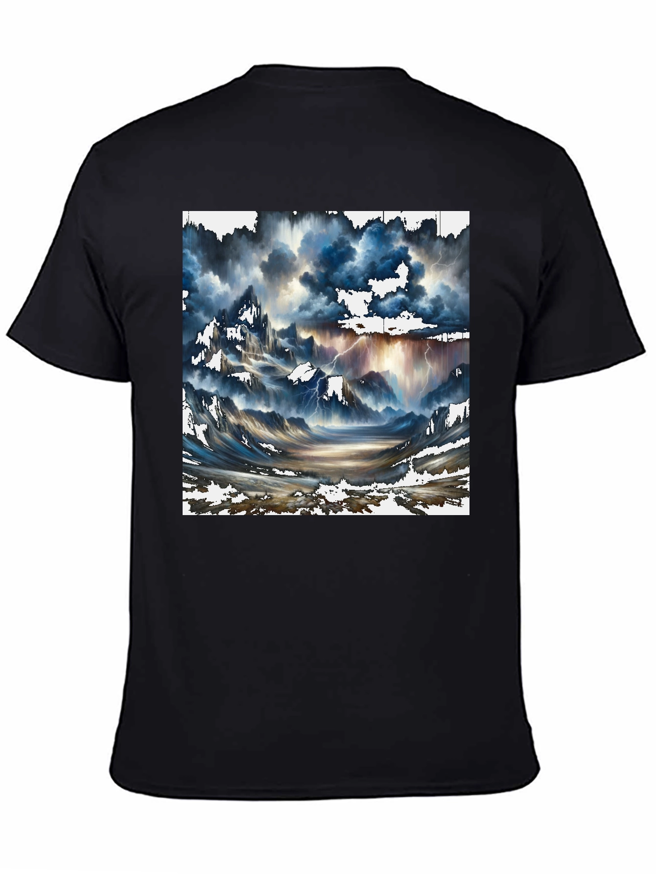 Stormy Landscape Graphic Tee