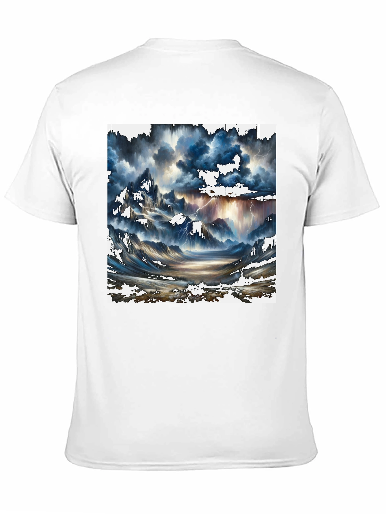 Stormy Landscape Graphic Tee