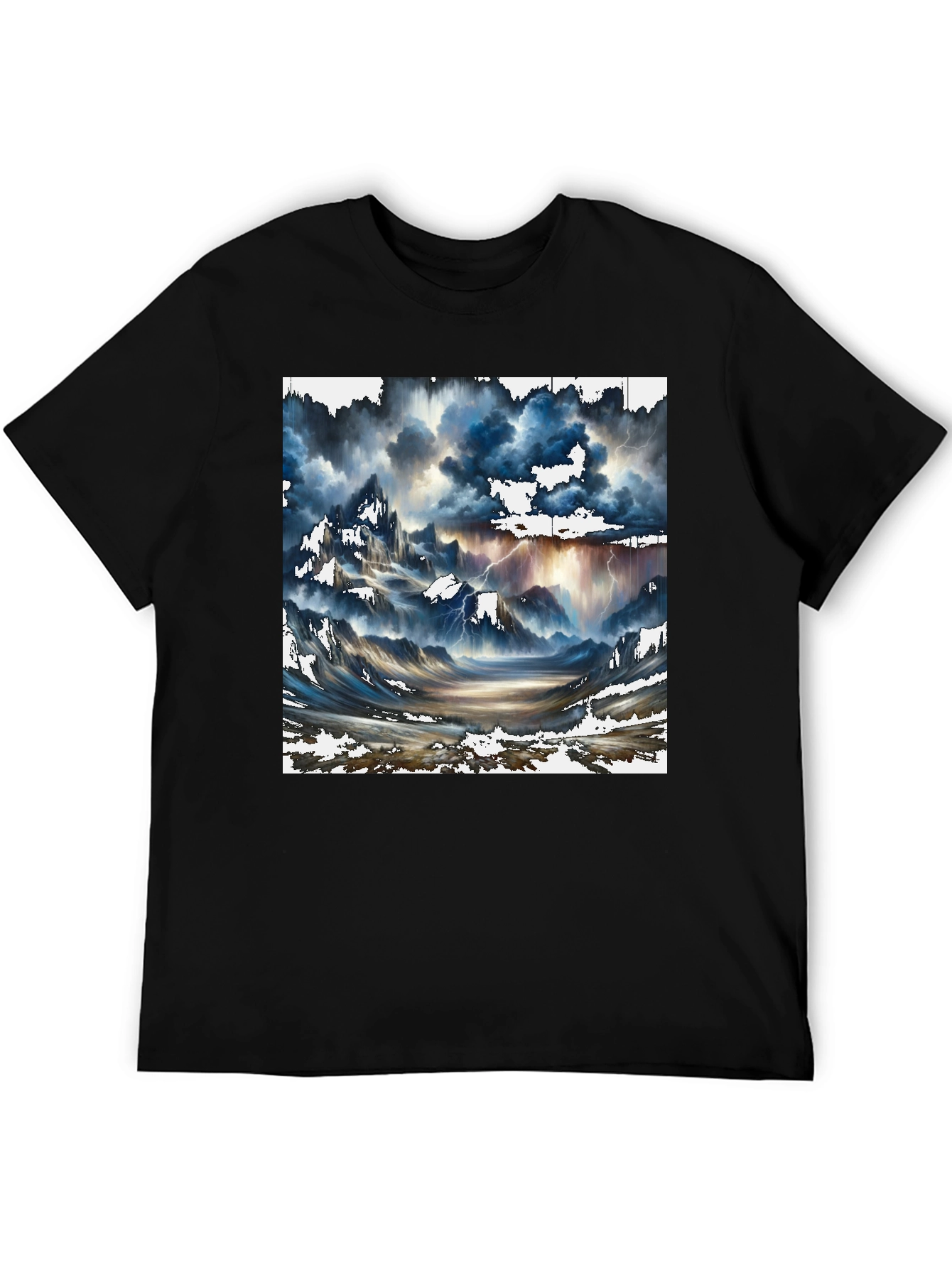 Stormy Landscape Graphic Tee