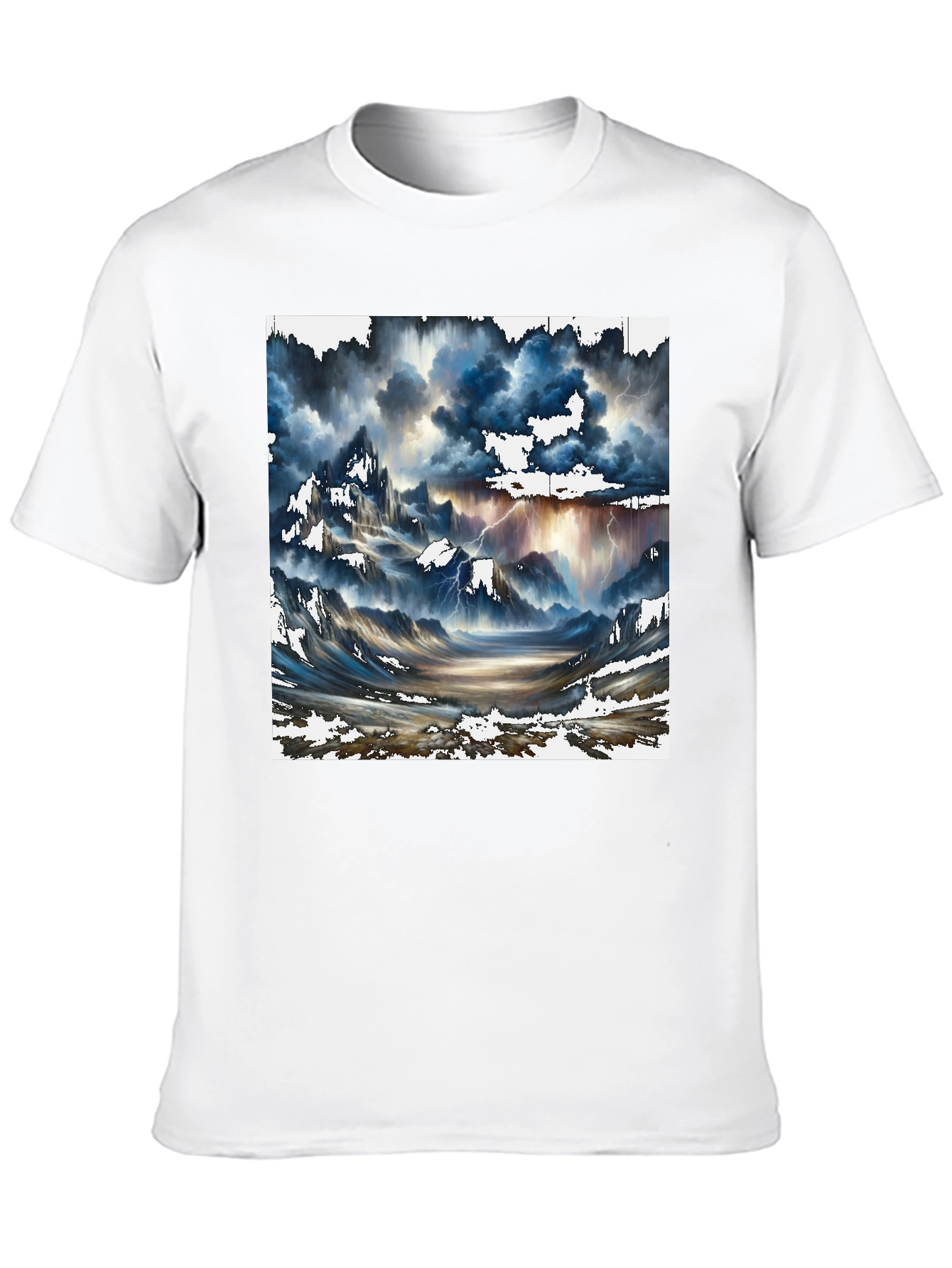 Stormy Landscape Graphic Tee