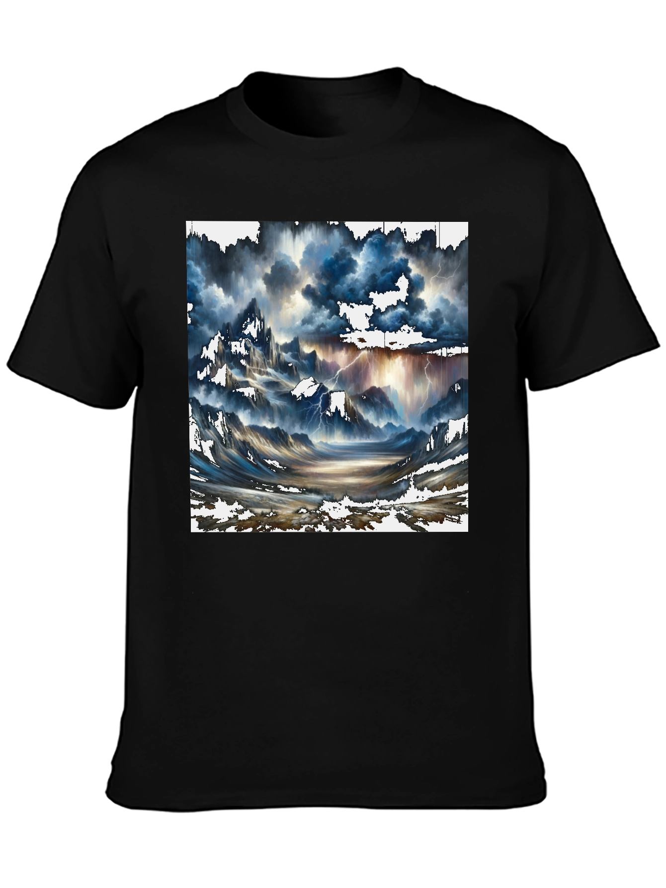 Stormy Landscape Graphic Tee