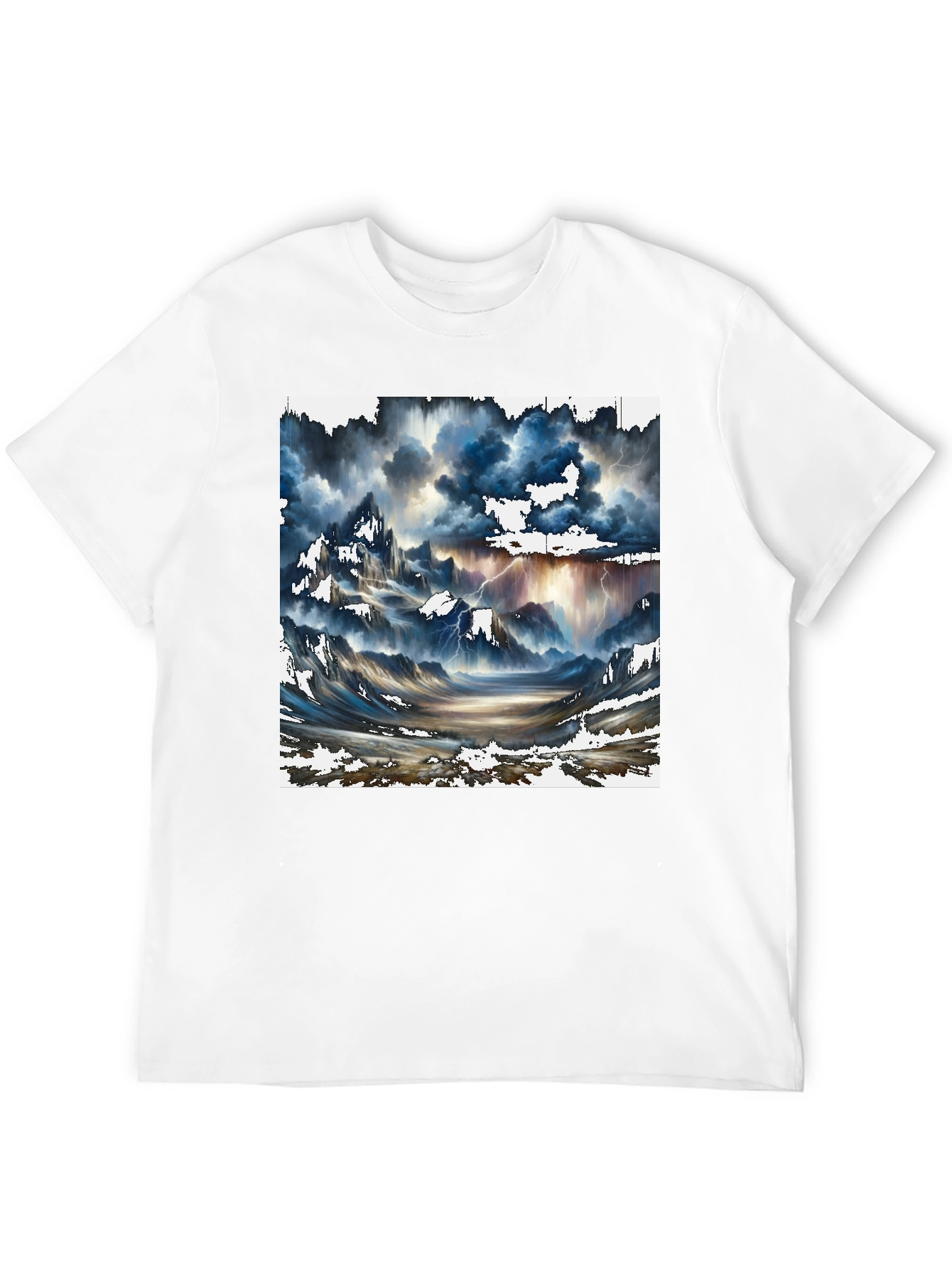 Stormy Landscape Graphic Tee