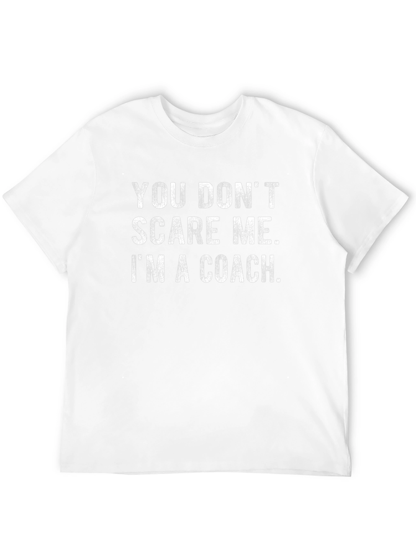 You Dont Scare Me Im A Coach Graphic Tee