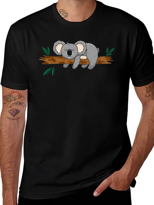 Koala Nap T-Shirt - Cute Animal Graphic Tee