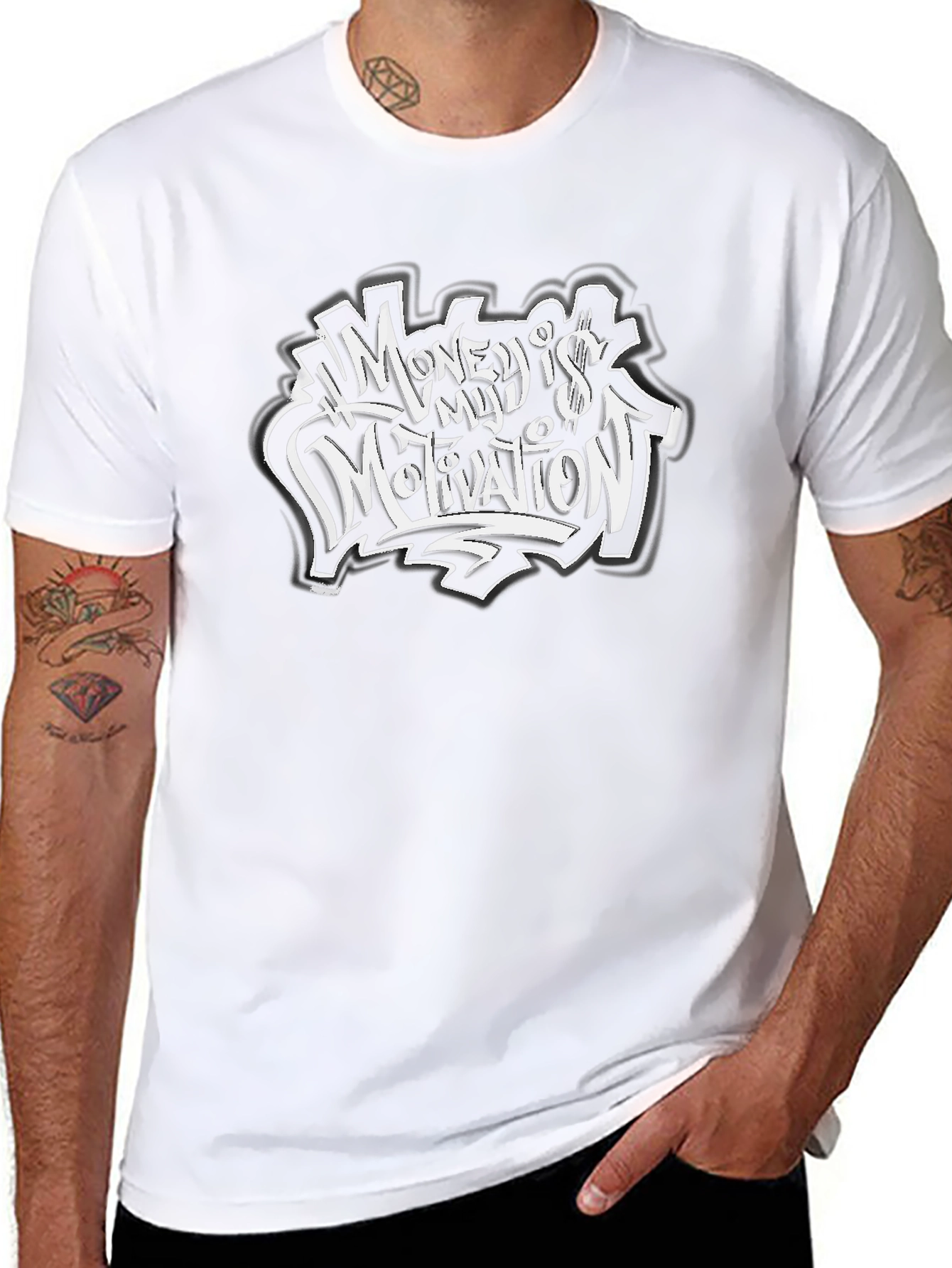 Money Is My Motivation Graphic T-Shirt