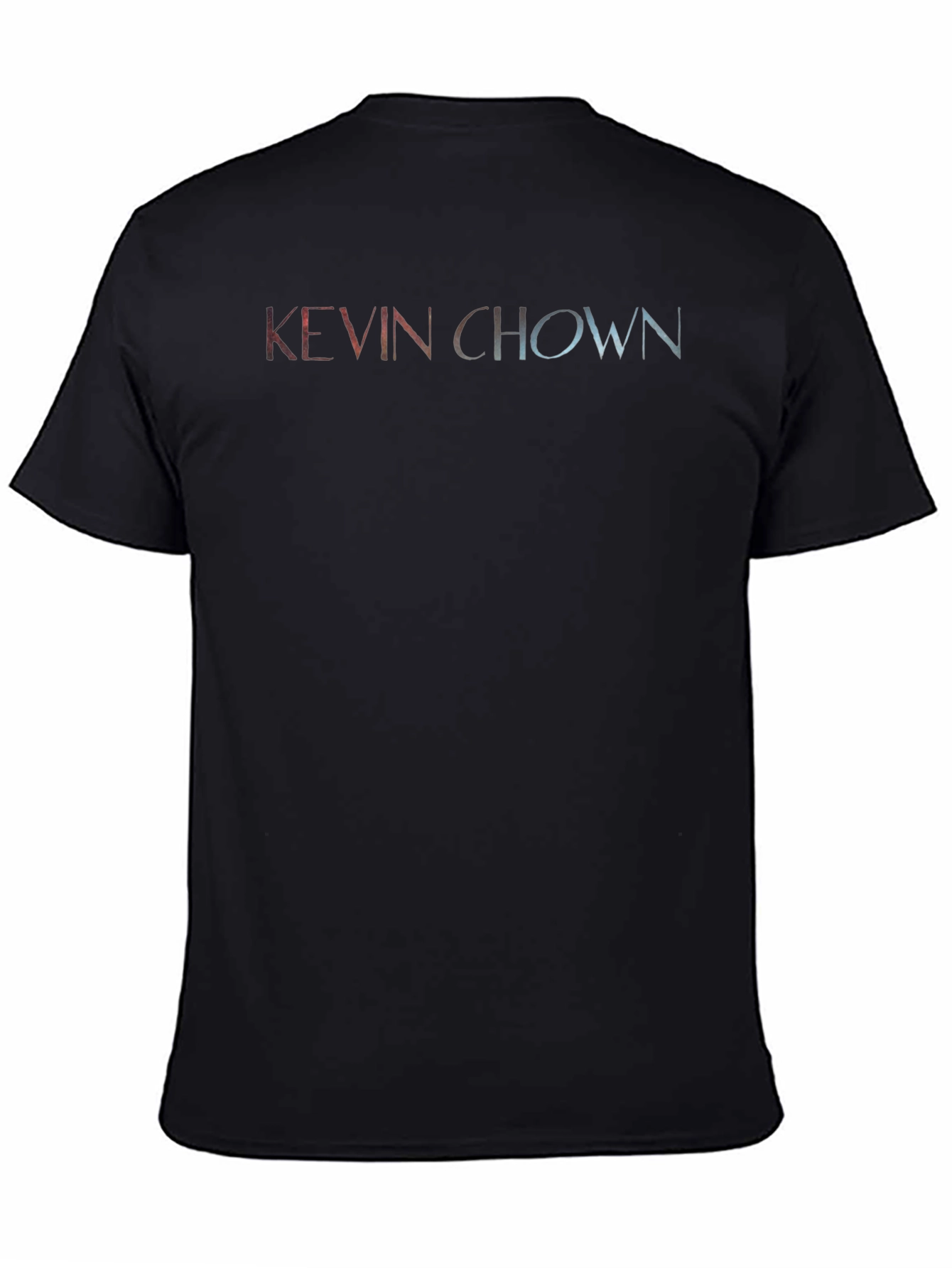 Kevin Chown Graphic Print Black Tee
