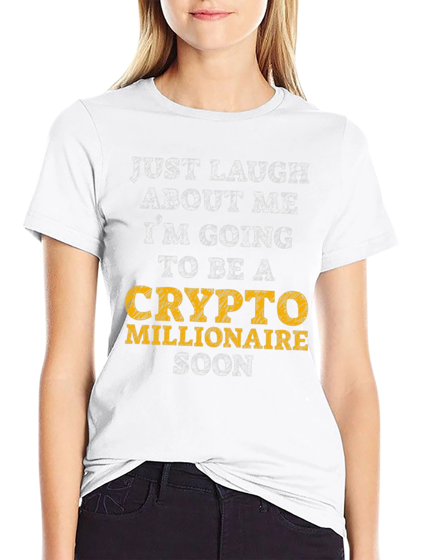 Crypto Millionaire T-Shirt Funny Bitcoin Investor Tee