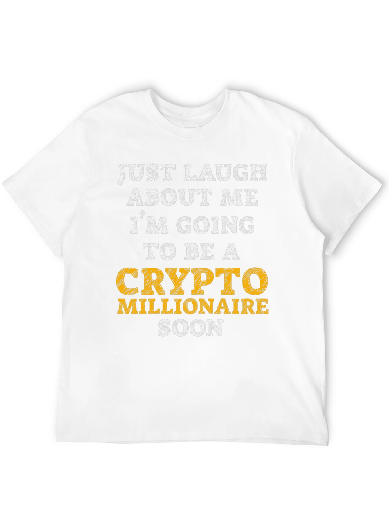Crypto Millionaire T-Shirt Funny Bitcoin Investor Tee