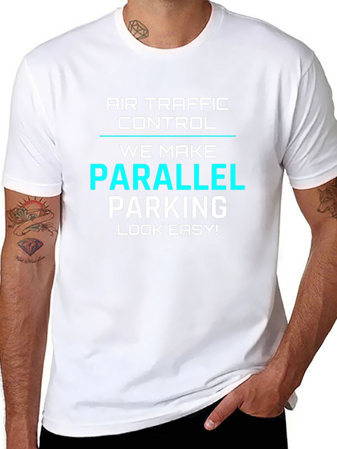 Air Traffic Control Parallel Parking Graphic Tee