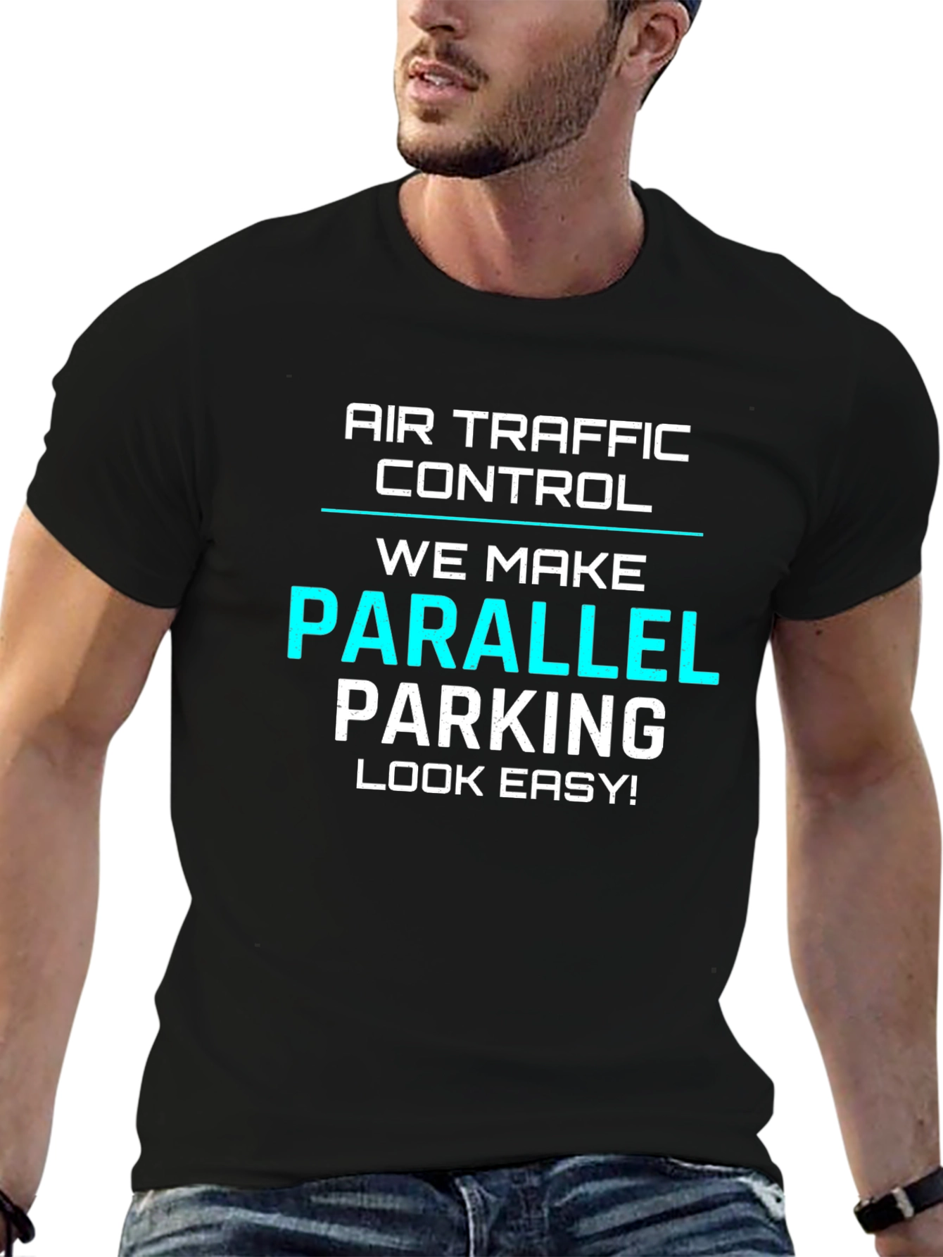 Air Traffic Control Parallel Parking Graphic Tee