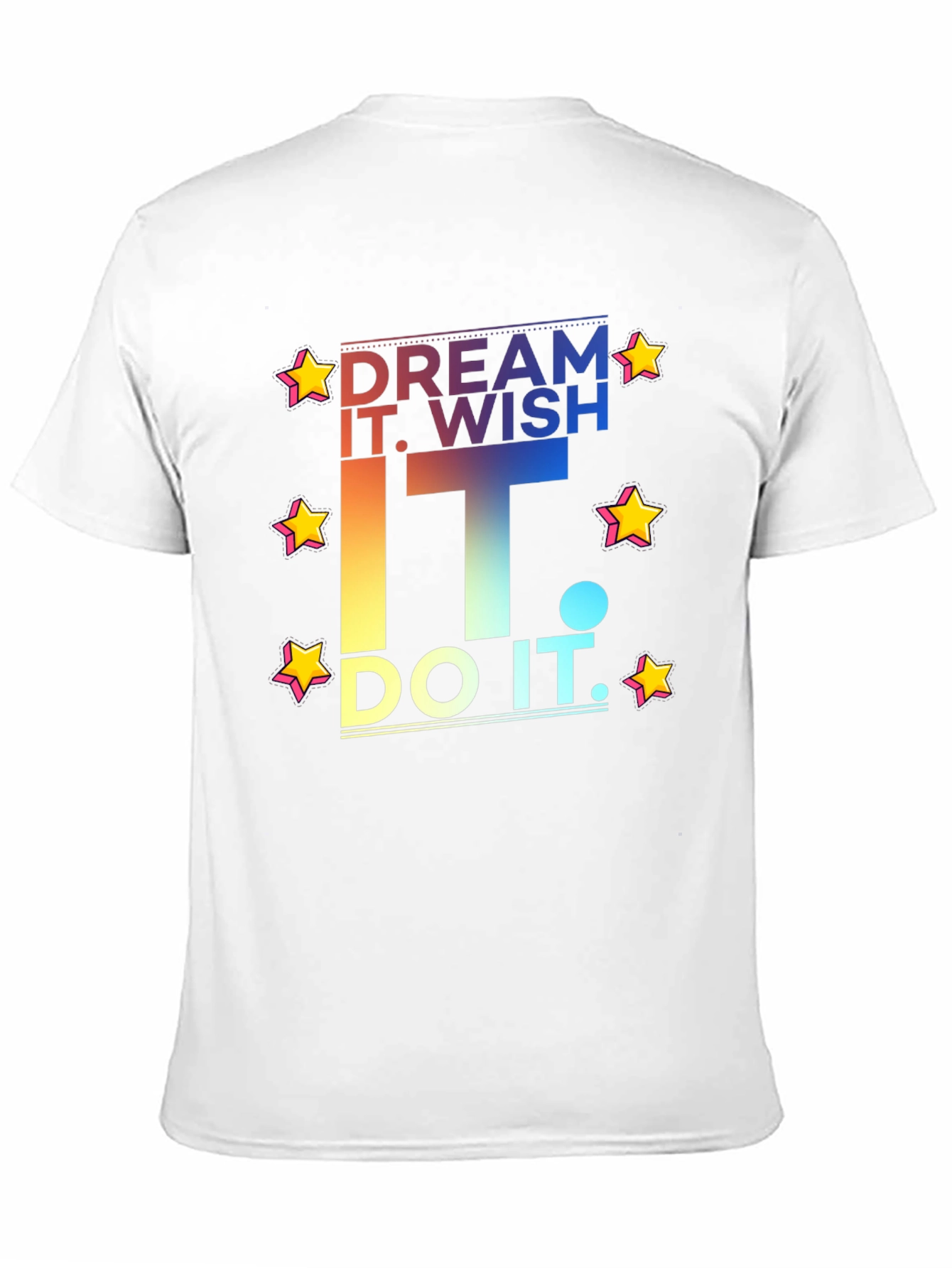 Dream Wish Do It Graphic Tee - Black T-Shirt