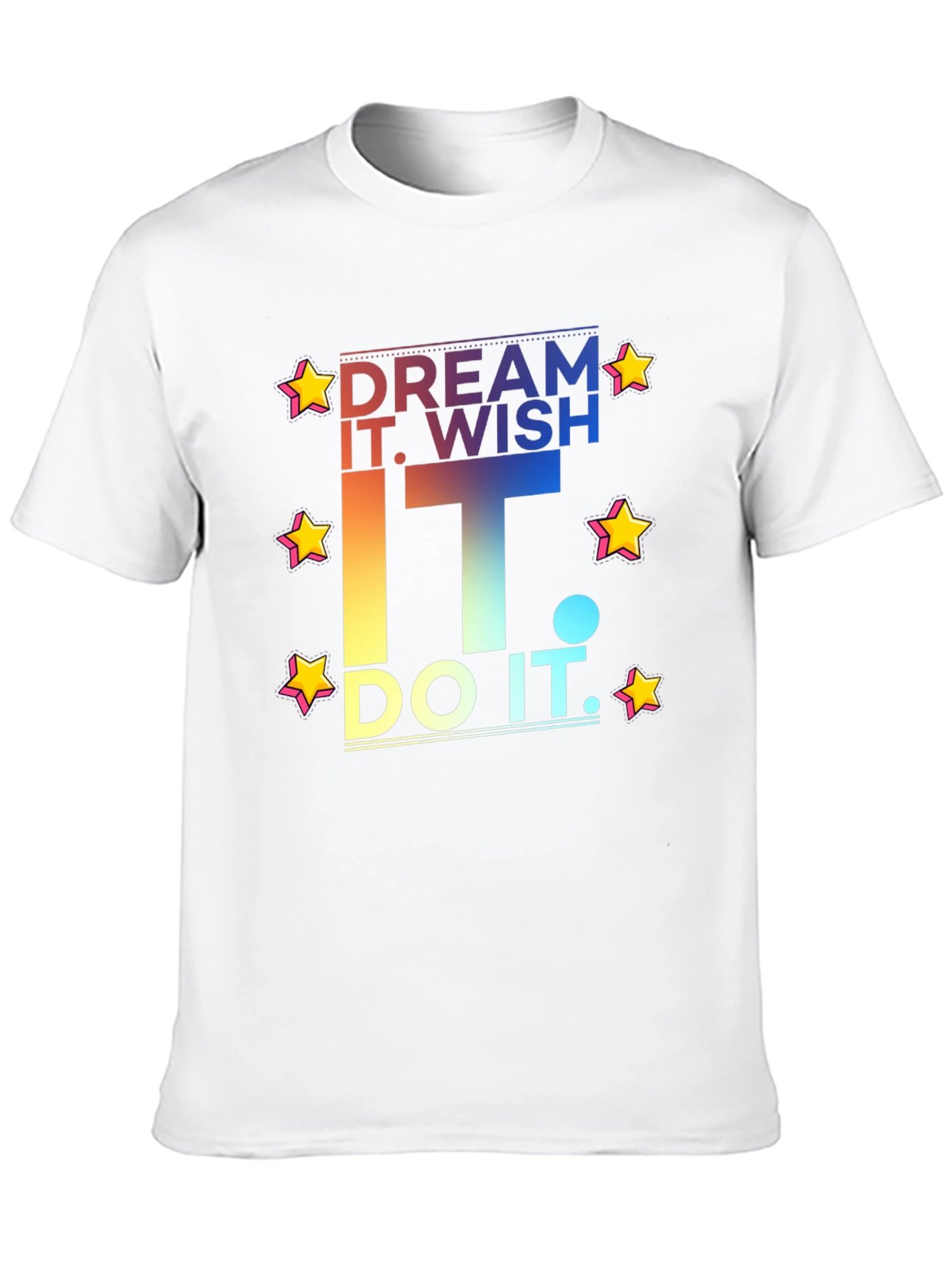 Dream Wish Do It Graphic Tee - Black T-Shirt