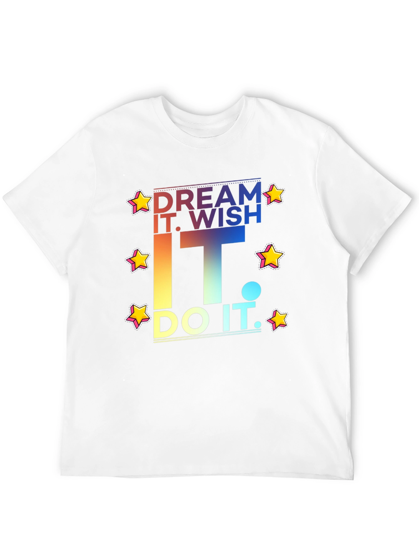 Dream Wish Do It Graphic Tee - Black T-Shirt