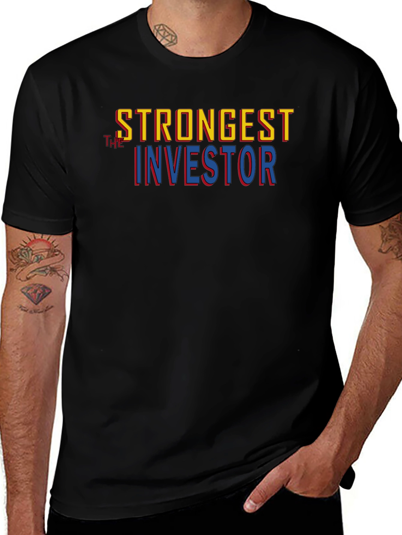 Strongest Investor Graphic Tee