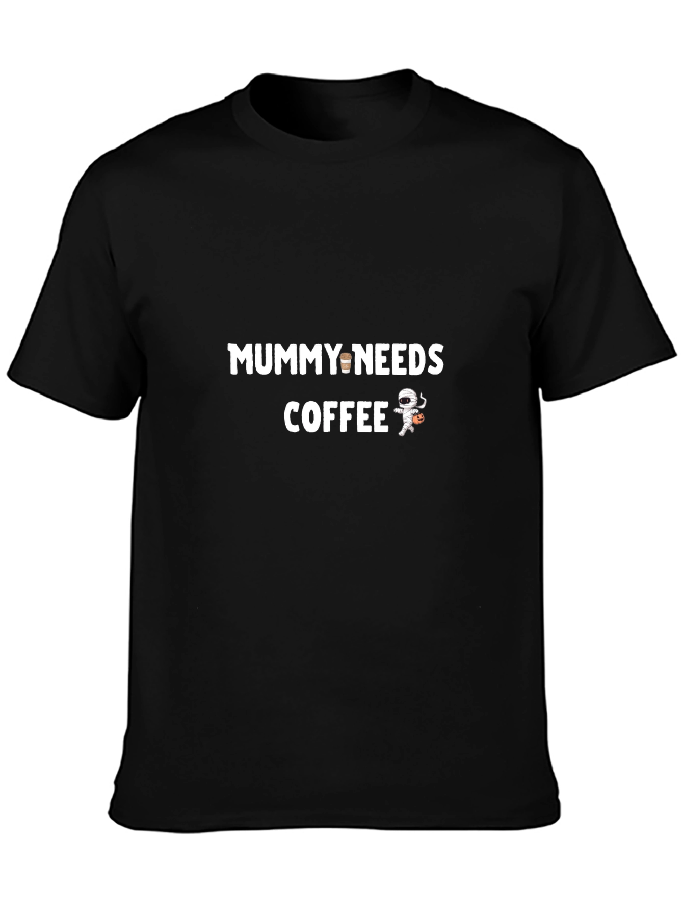 Mummy Needs Coffee Halloween T-Shirt