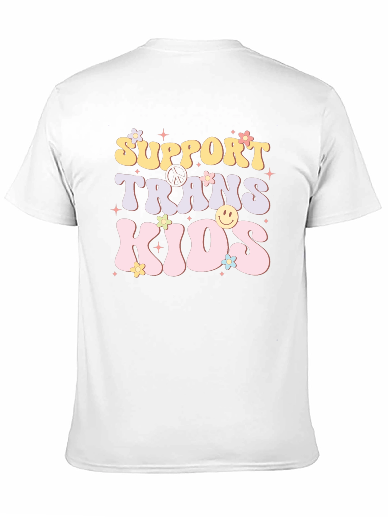 Support Trans Kids T-Shirt - Retro Graphic Tee