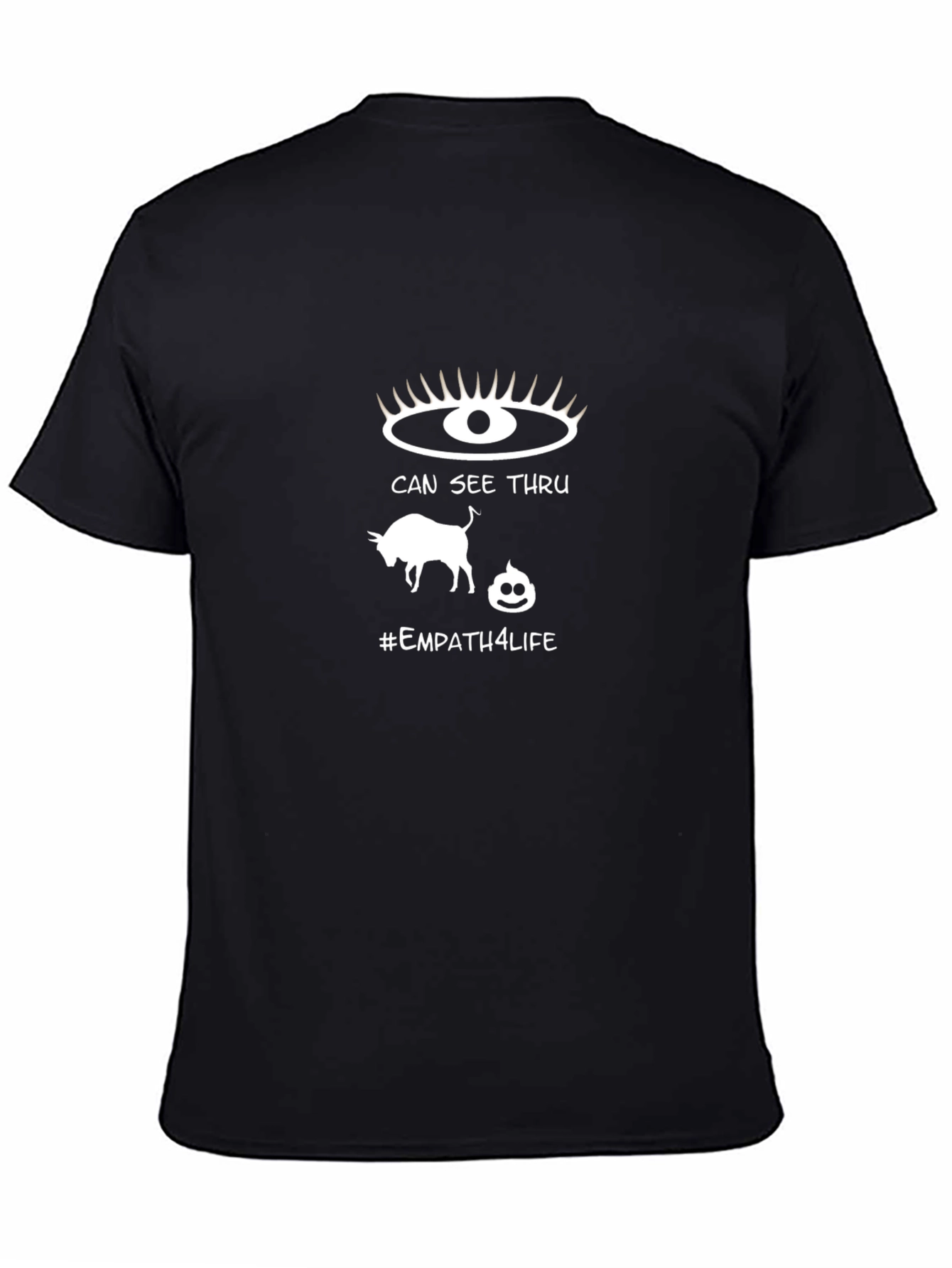 Empath4Life Black Graphic Tee