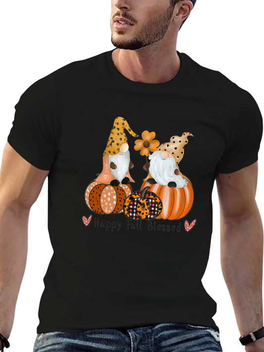 Happy Fall Blessed Gnomes T-Shirt