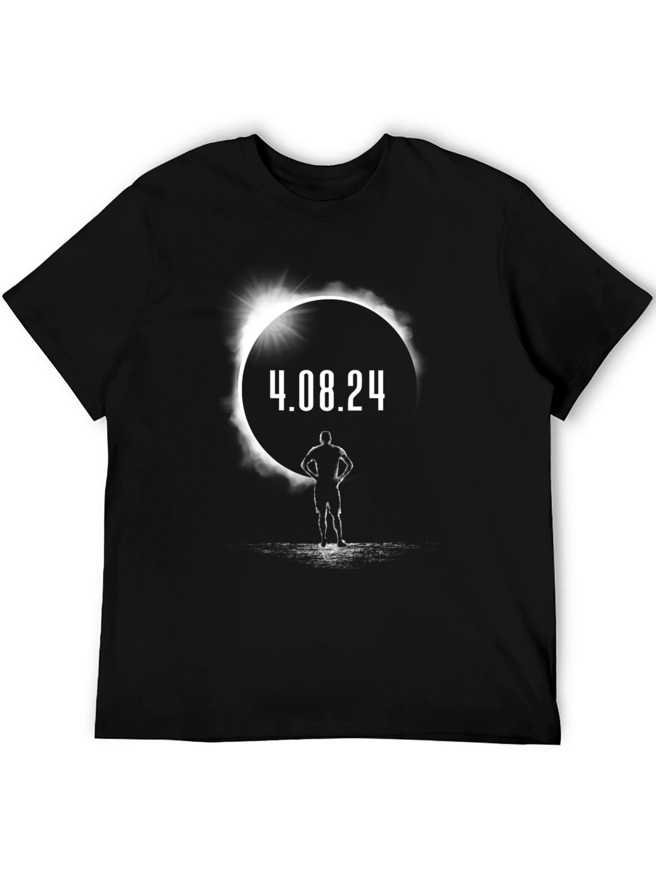 Eclipse 4.08.24 T-Shirt - Celestial Event Souvenir