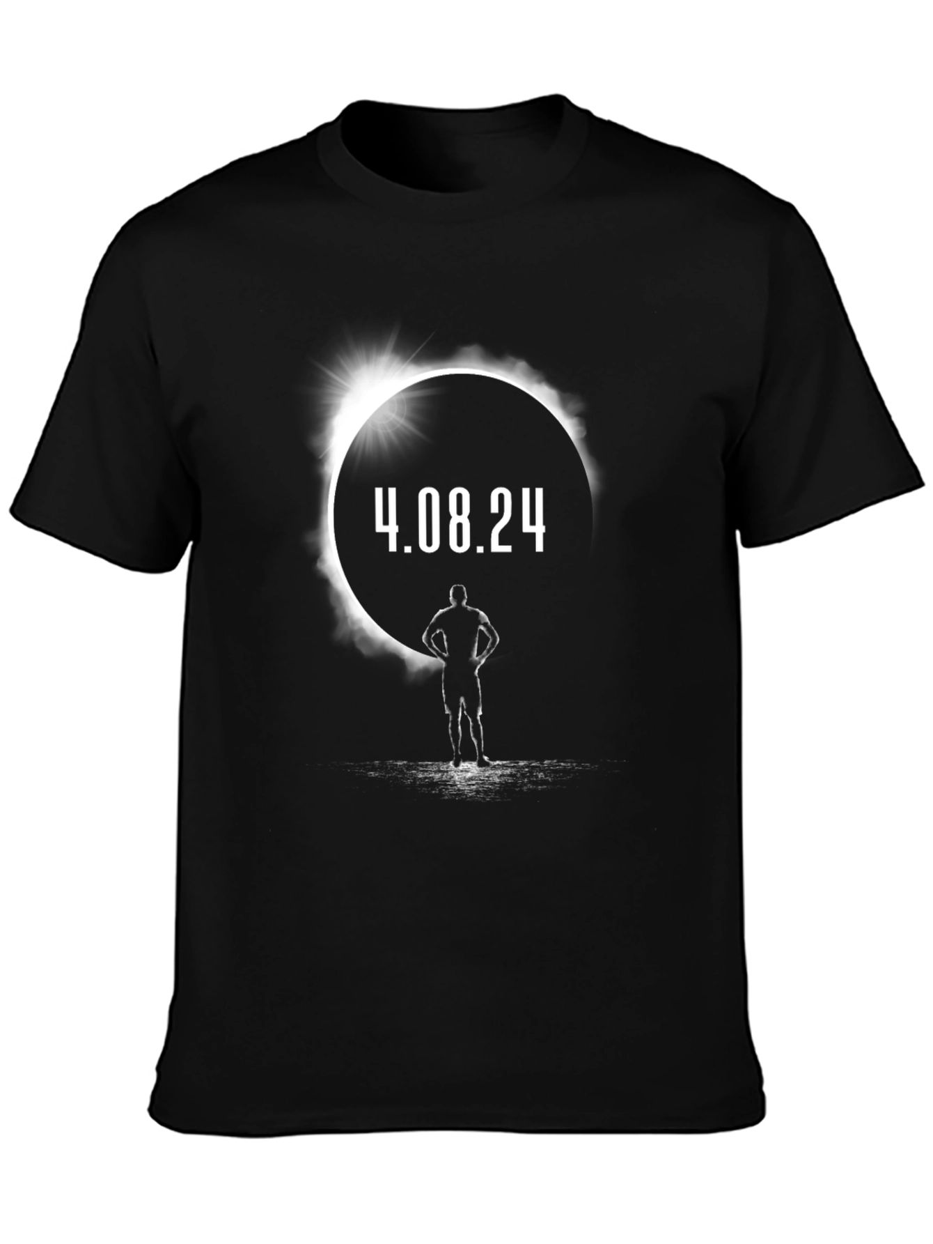 Eclipse 4.08.24 T-Shirt - Celestial Event Souvenir