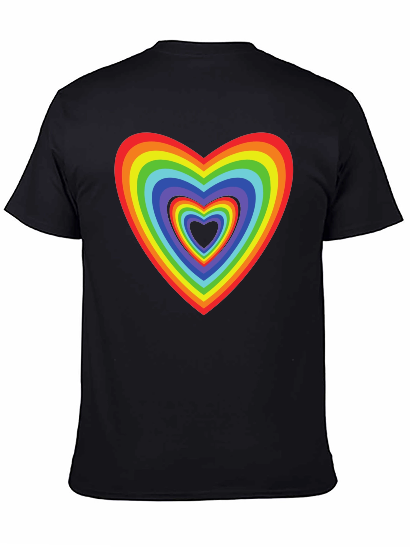 Rainbow Heart T-Shirt - Love & Pride