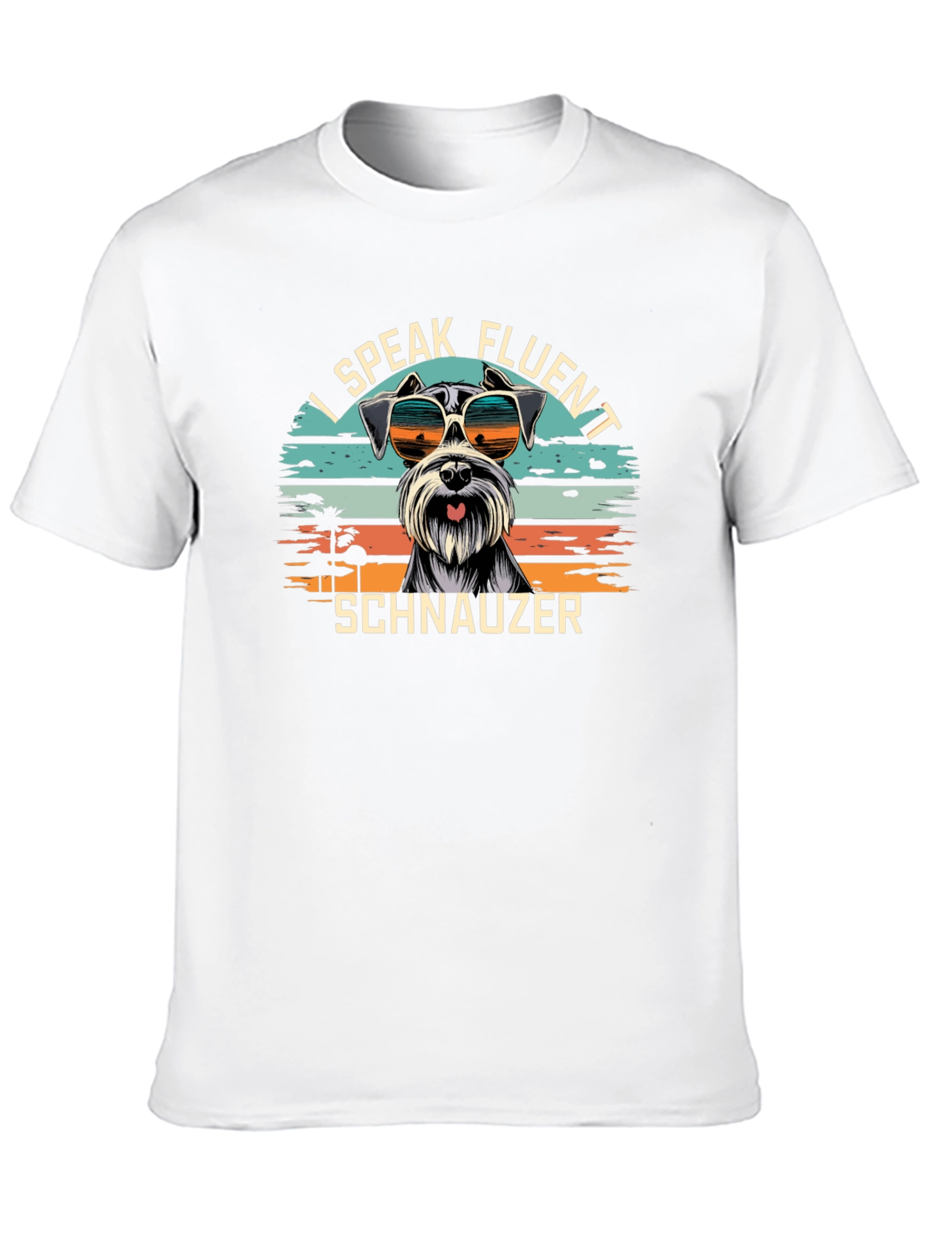 I Speak Fluent Schnauzer T-Shirt