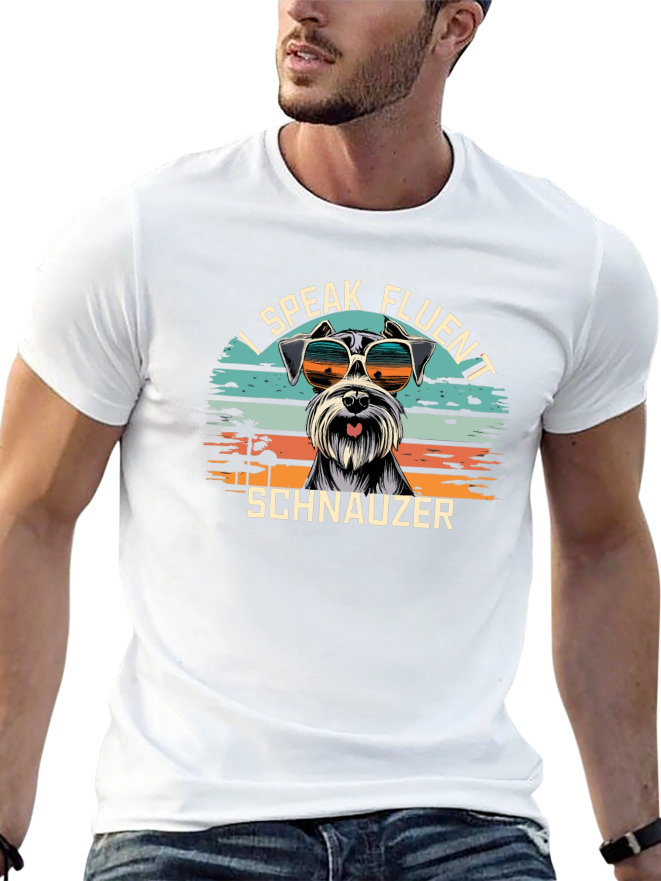 I Speak Fluent Schnauzer T-Shirt