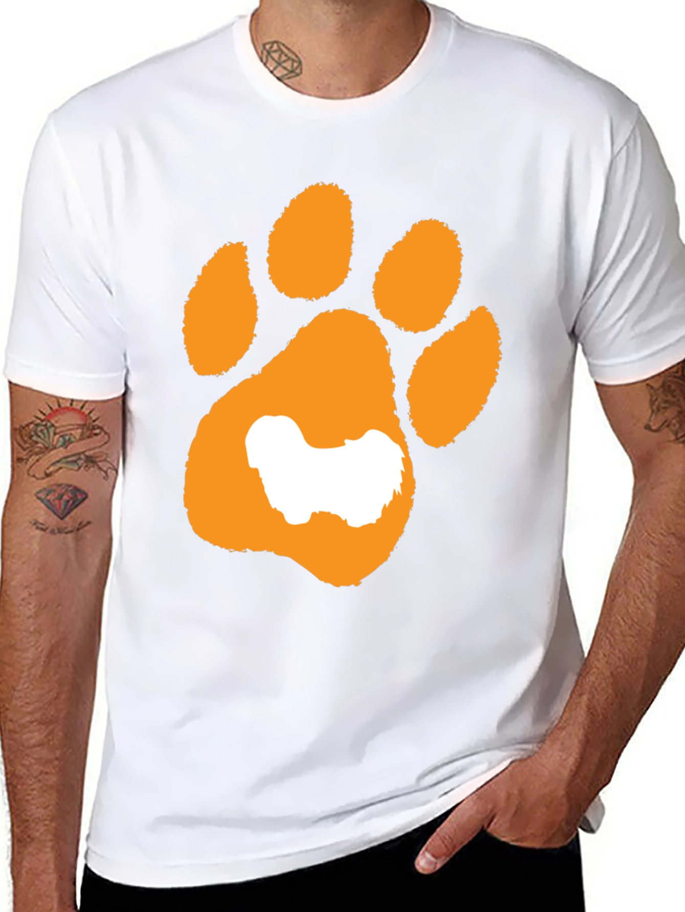 Paw Print T-Shirt - Dog Lover Tee