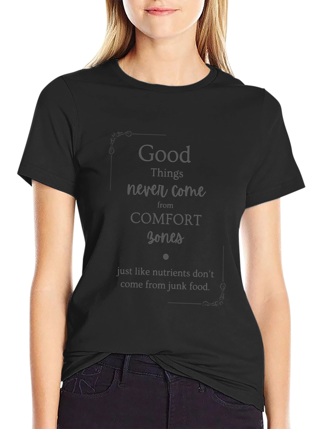 Motivational Comfort Zone T-Shirt