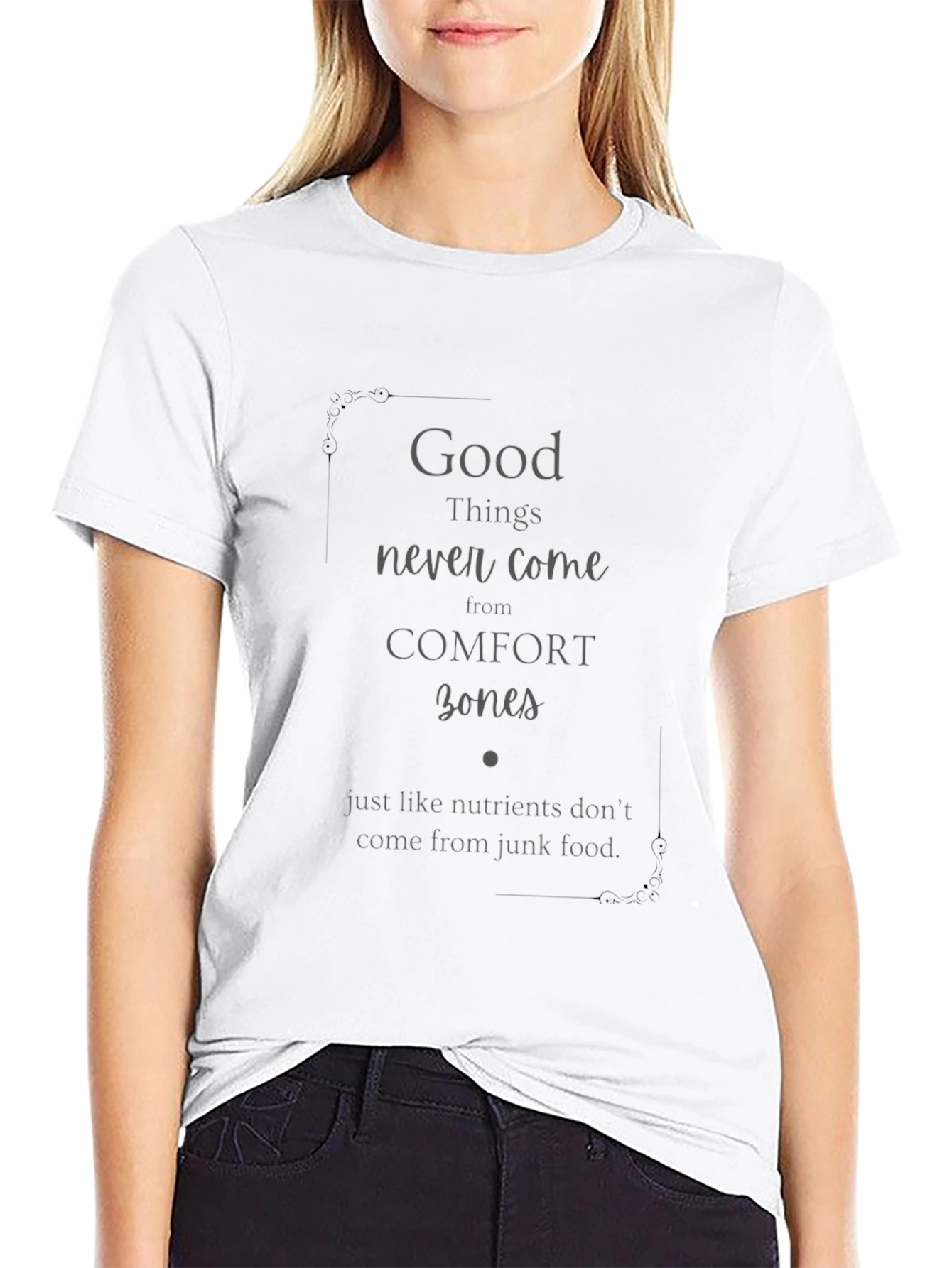 Motivational Comfort Zone T-Shirt