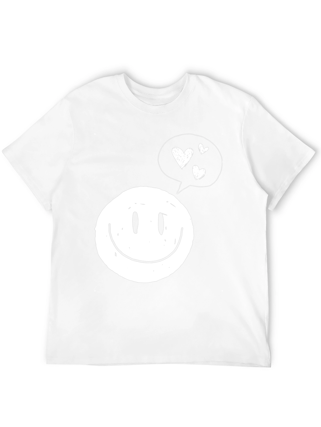 Smiley Face with Heart Bubble T-Shirt