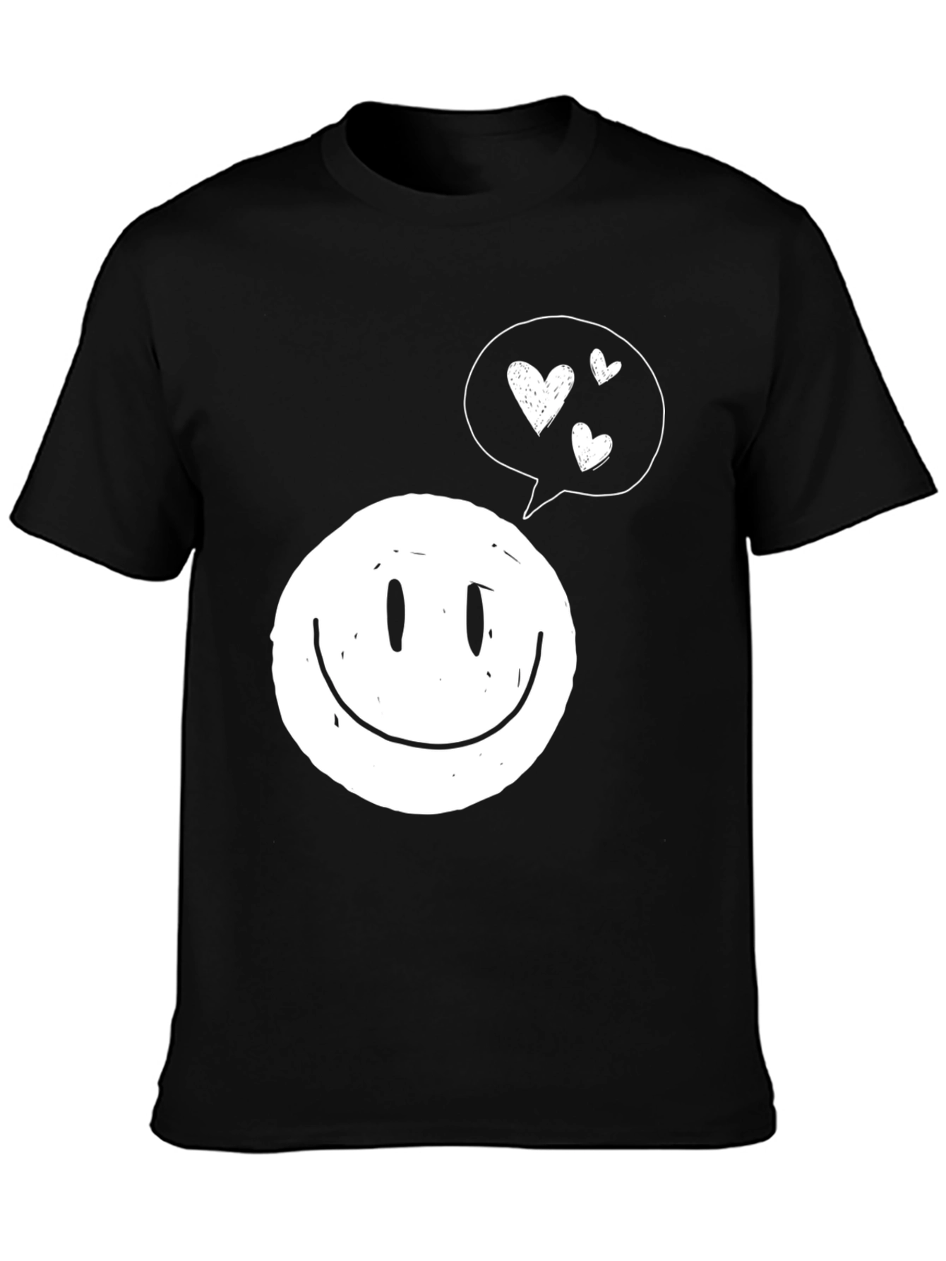 Smiley Face with Heart Bubble T-Shirt