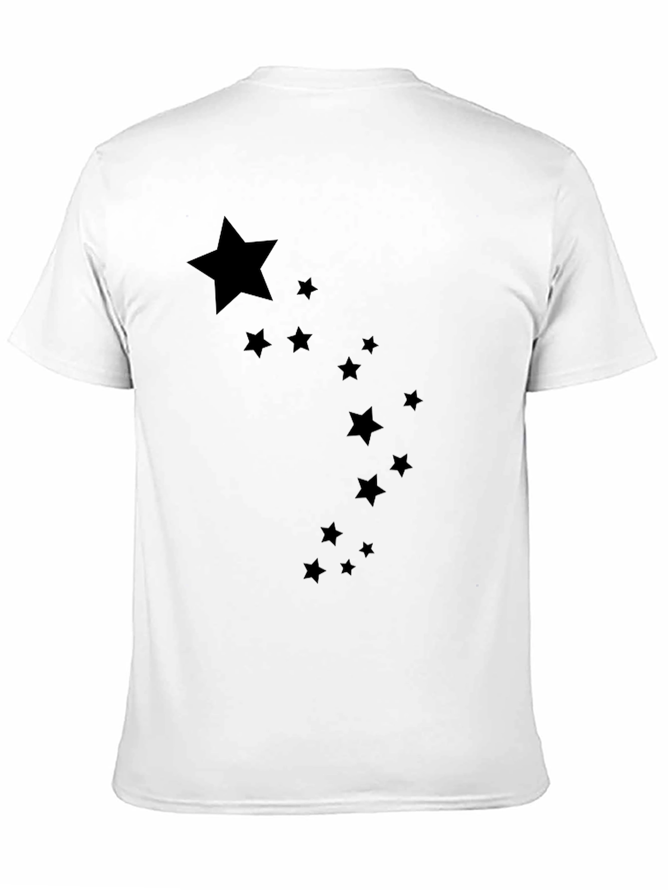 Starry Night Tee - Mens Black Graphic T-Shirt