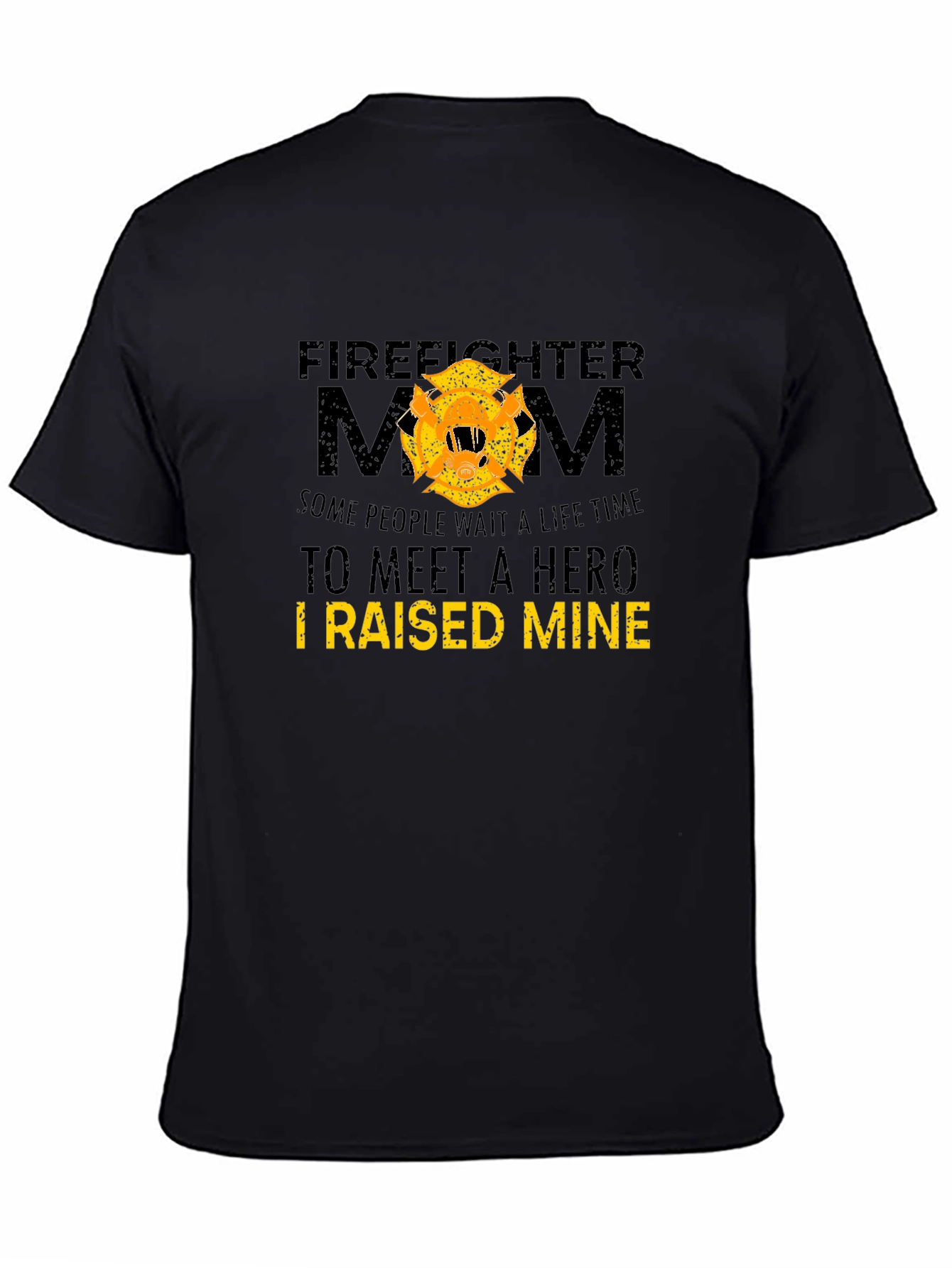 Firefighter Mom Graphic T-Shirt - Hero Pride