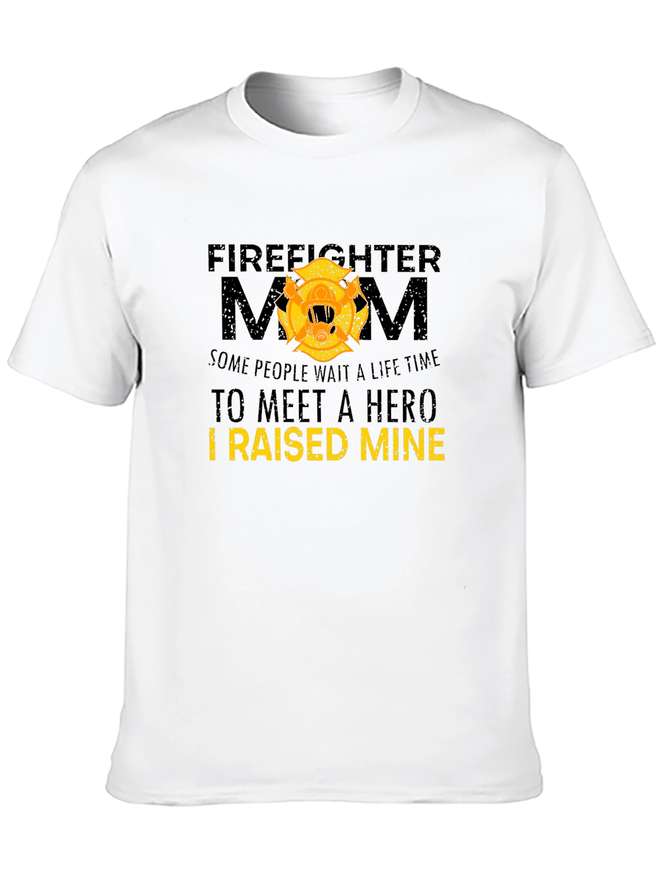 Firefighter Mom Graphic T-Shirt - Hero Pride