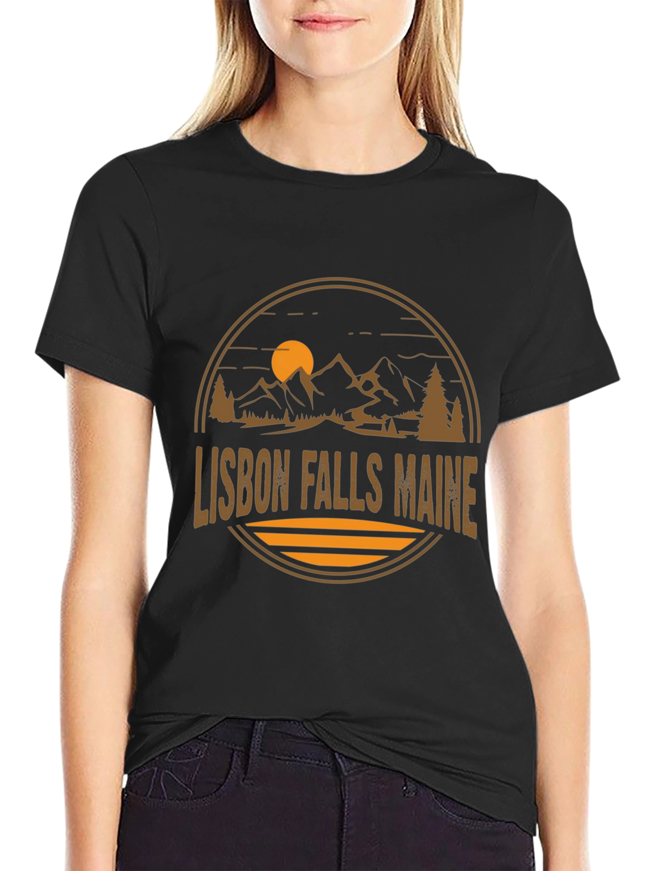 Lisbon Falls Maine Graphic Tee