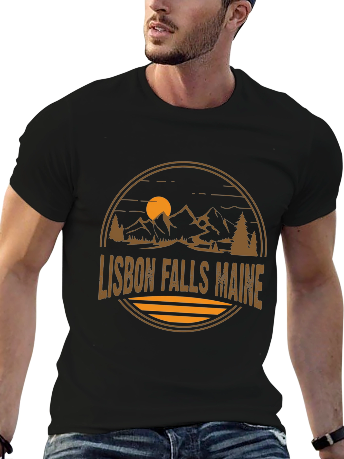 Lisbon Falls Maine Graphic Tee