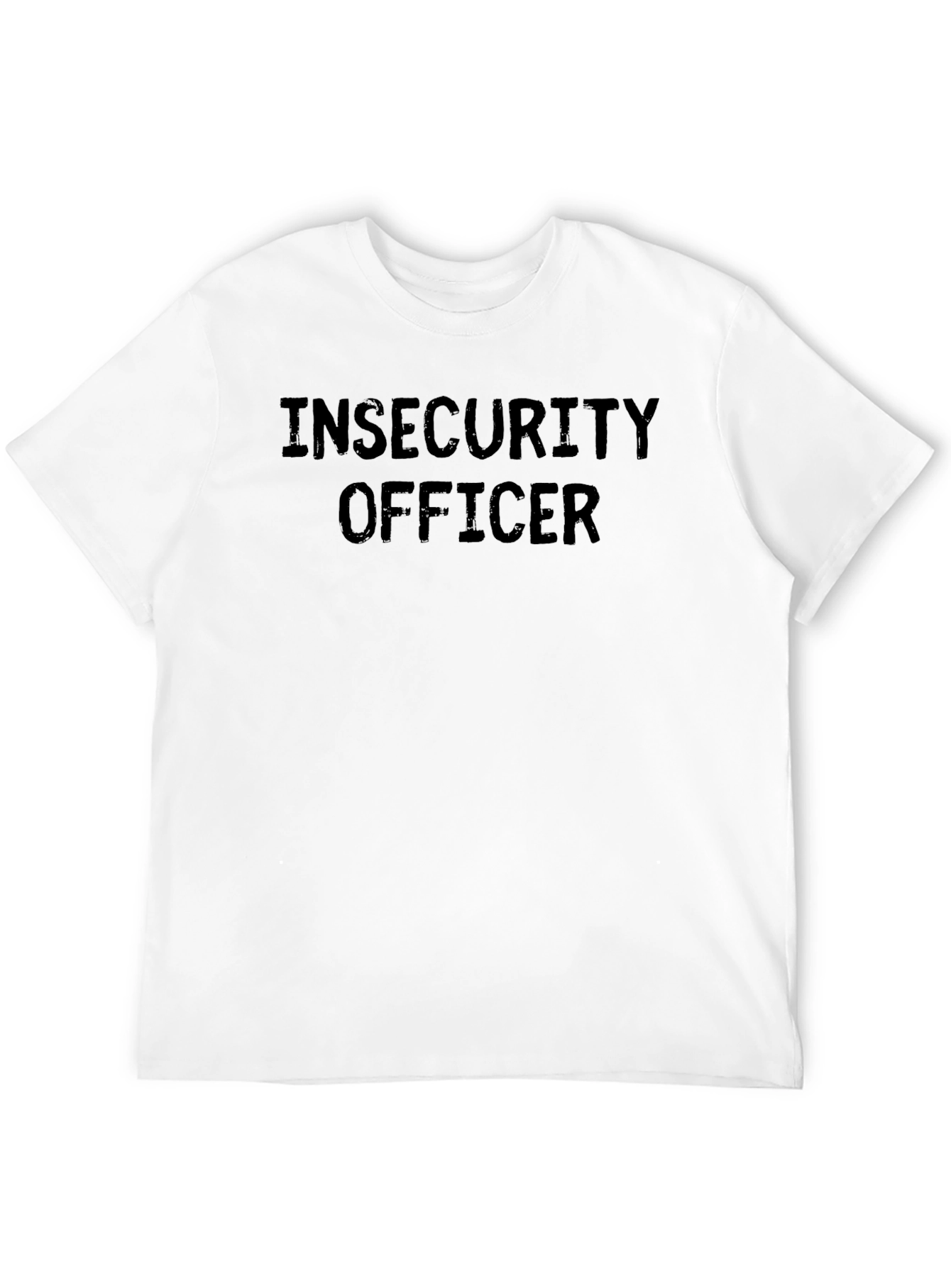 Insecurity Officer Novelty Graphic T-Shirt