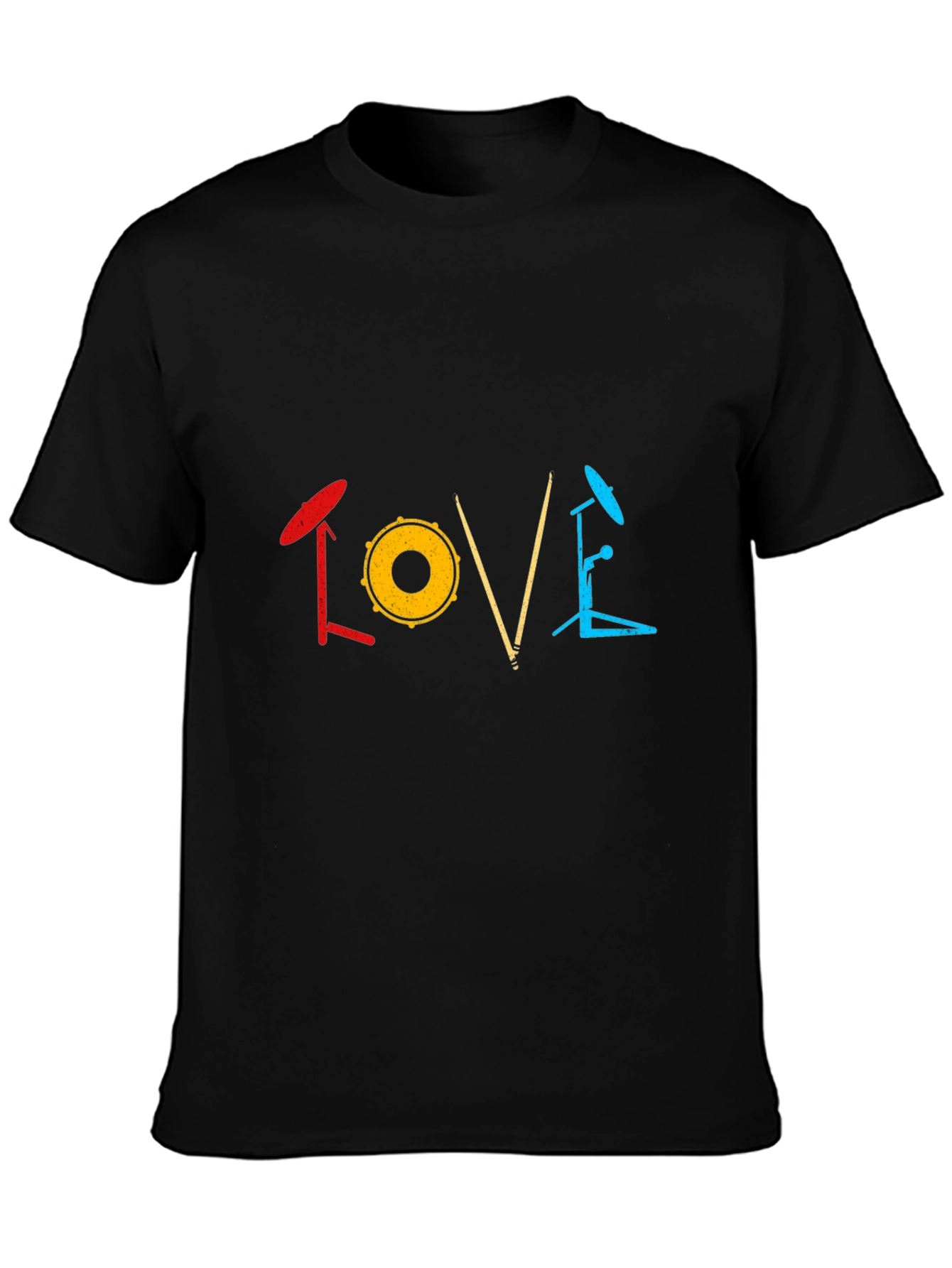 Drummer Love T-Shirt - Music Lover Tee