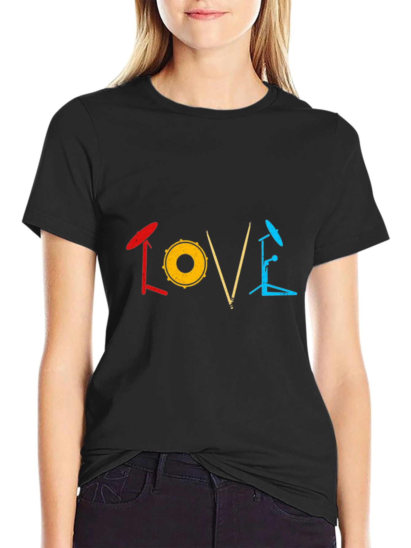 Drummer Love T-Shirt - Music Lover Tee