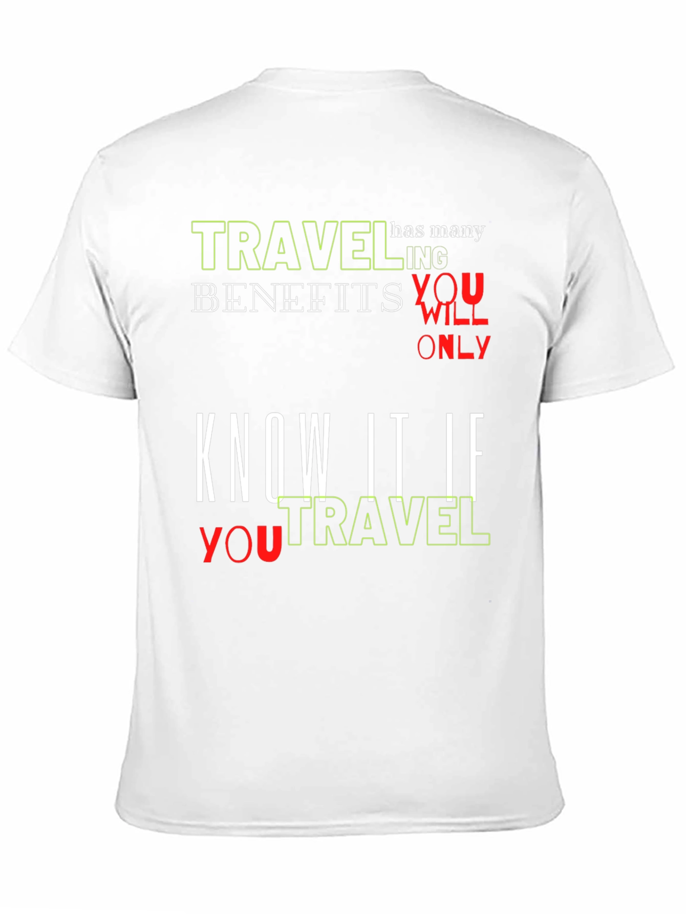 Travel Inspiration Black Graphic Tee