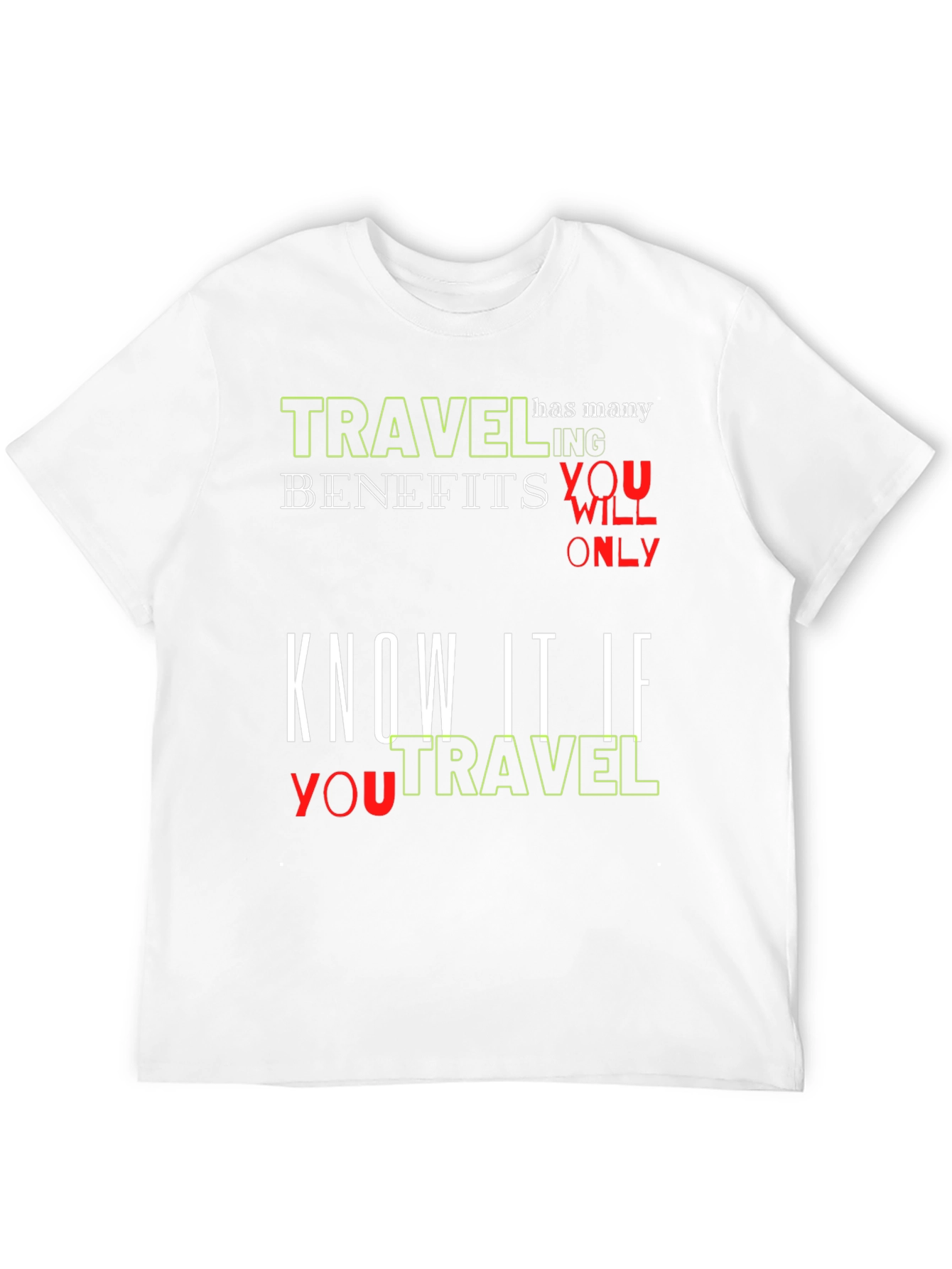 Travel Inspiration Black Graphic Tee