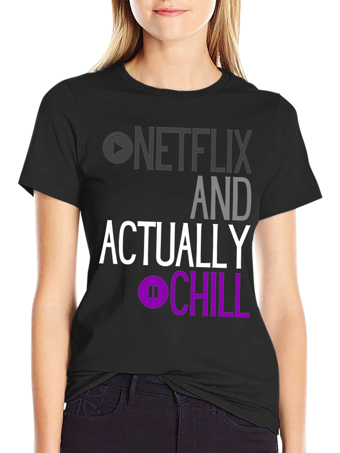 Netflix and Actually Chill T-Shirt